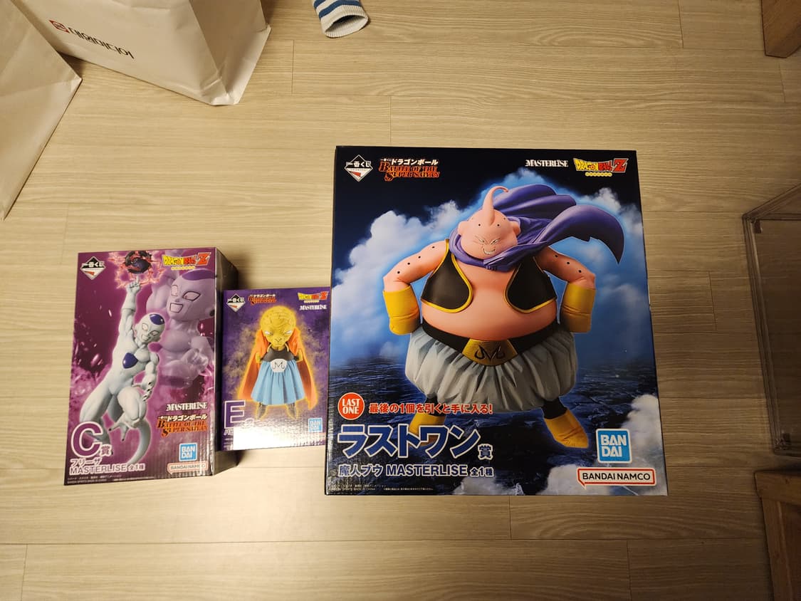 일괄) 제일복권 드래곤볼 배틀 오브더 슈퍼  마인부우 바비디 프리저 상품이미지1