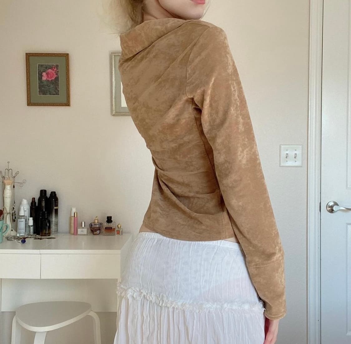 빈티지 버튼업 블라우스 상품이미지3