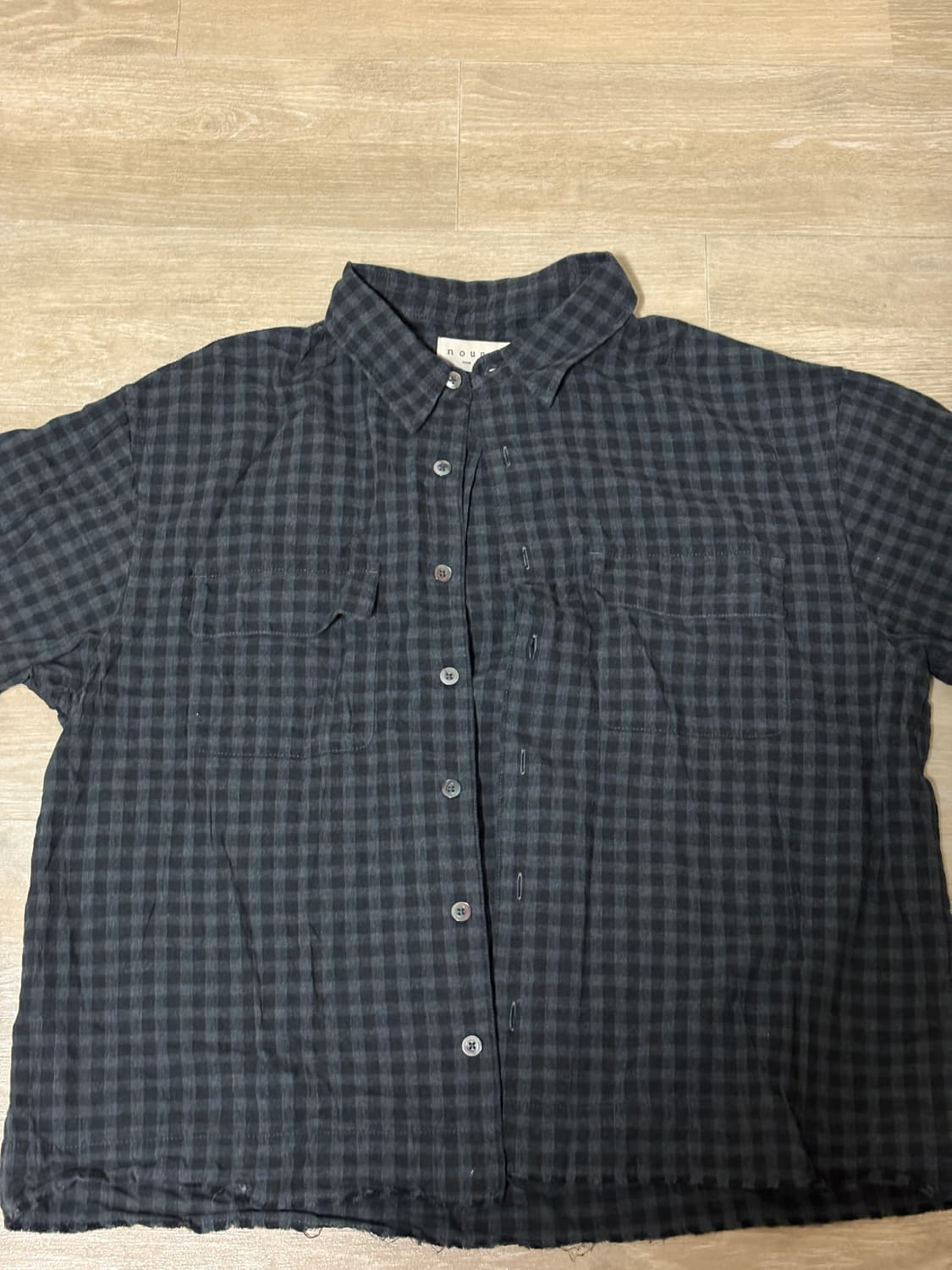 노운 체크셔츠 상품이미지5