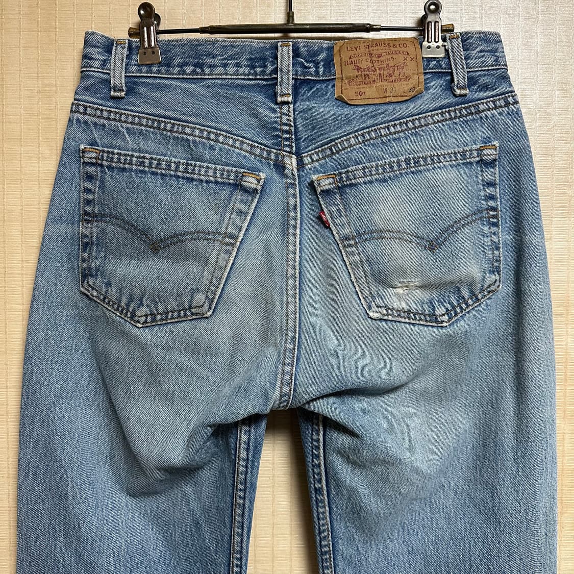 90s 빈티지 리바이스 501 청바지 31사이즈 상품이미지5