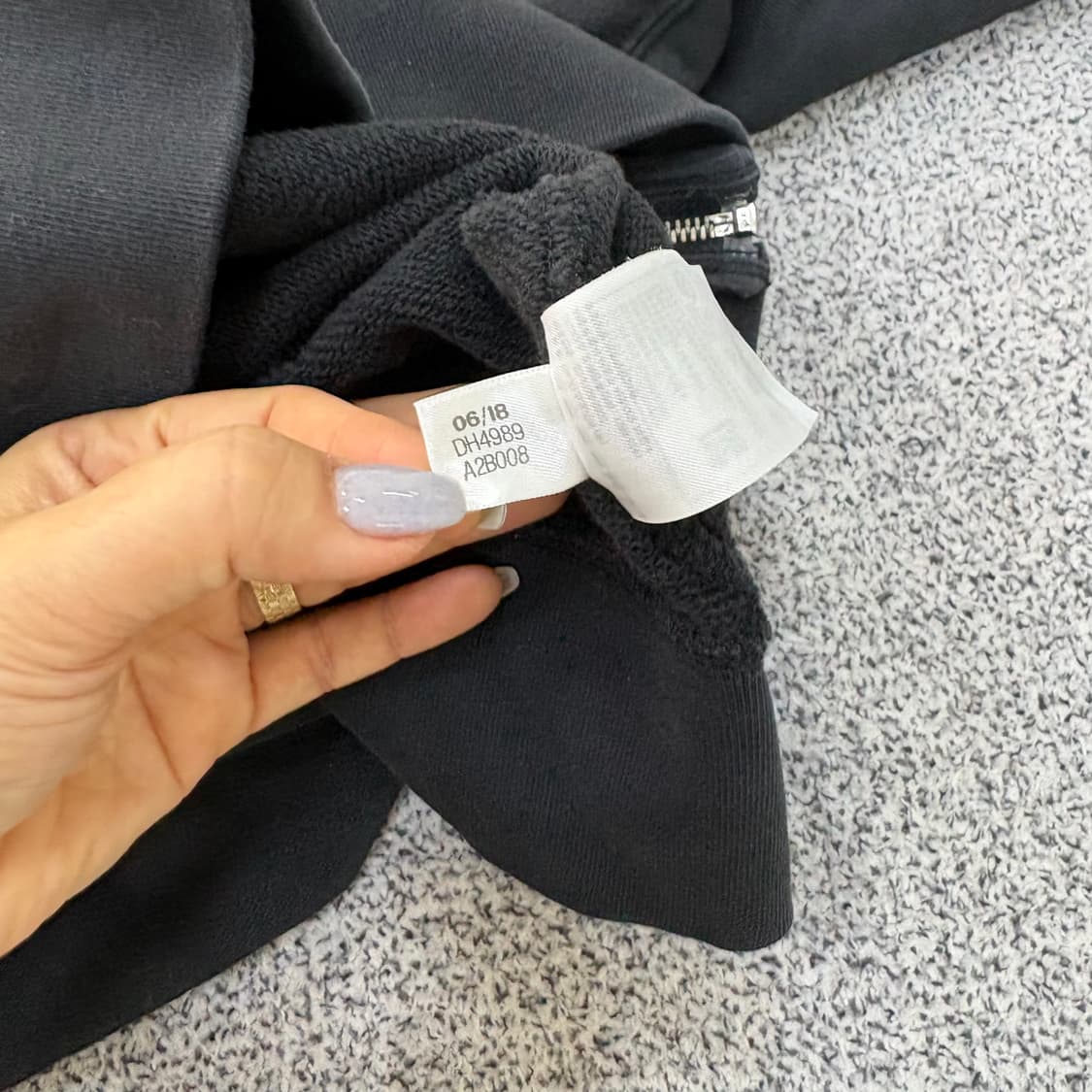 L 아디다스 후드 집업 저지 자켓 0305J 상품이미지5