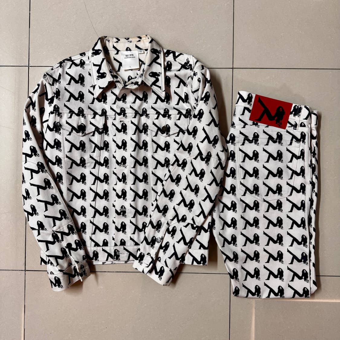 캘빈클라인 라프시몬스 205W39NYC 셋업 상품이미지1