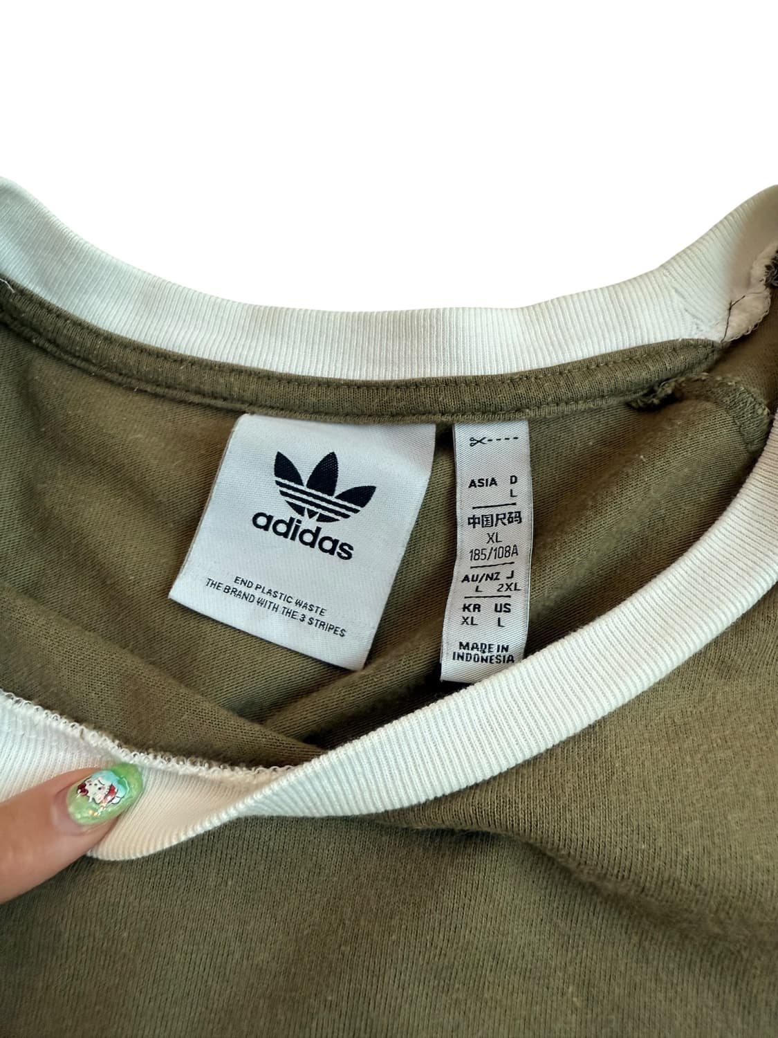 아디다스 카키 링거티 상품이미지6