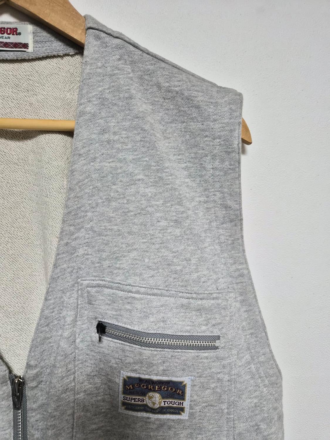 맥그리거 코튼 피싱 베스트 자켓 L사이즈 - J64 상품이미지3