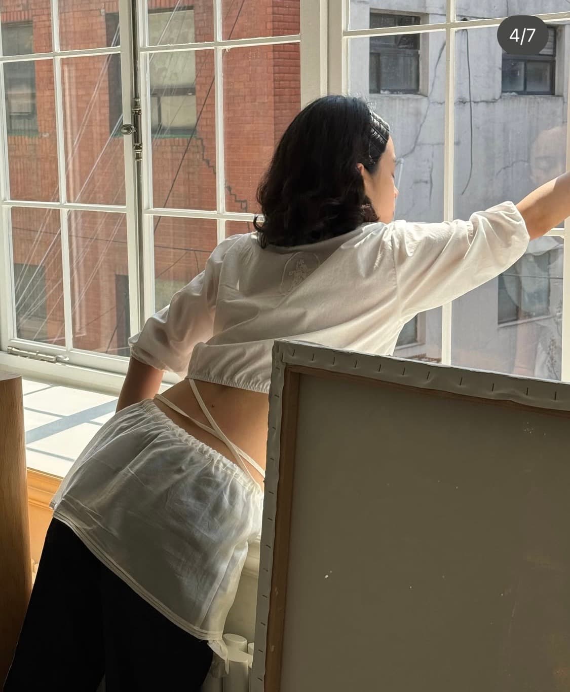 노이어덜트 코스모 블라우스 상품이미지2