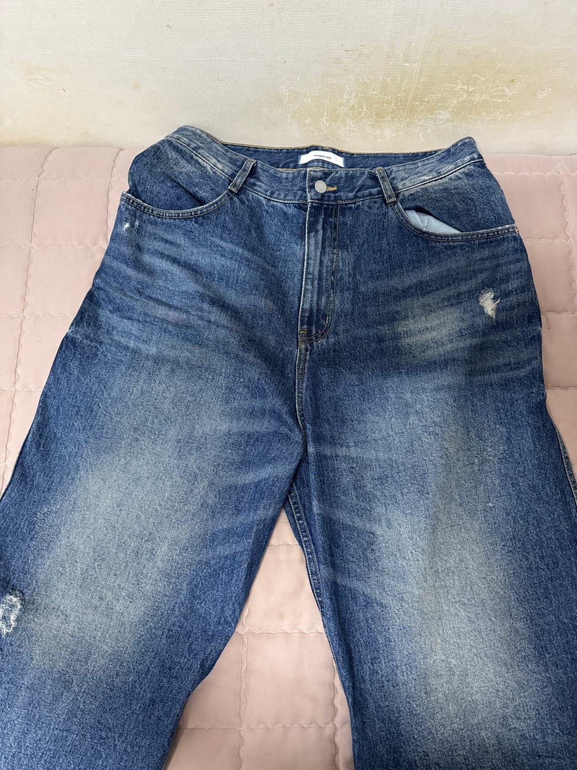 [3] 논노드 더블포켓 재패니스 데님 미드블루 상품이미지3