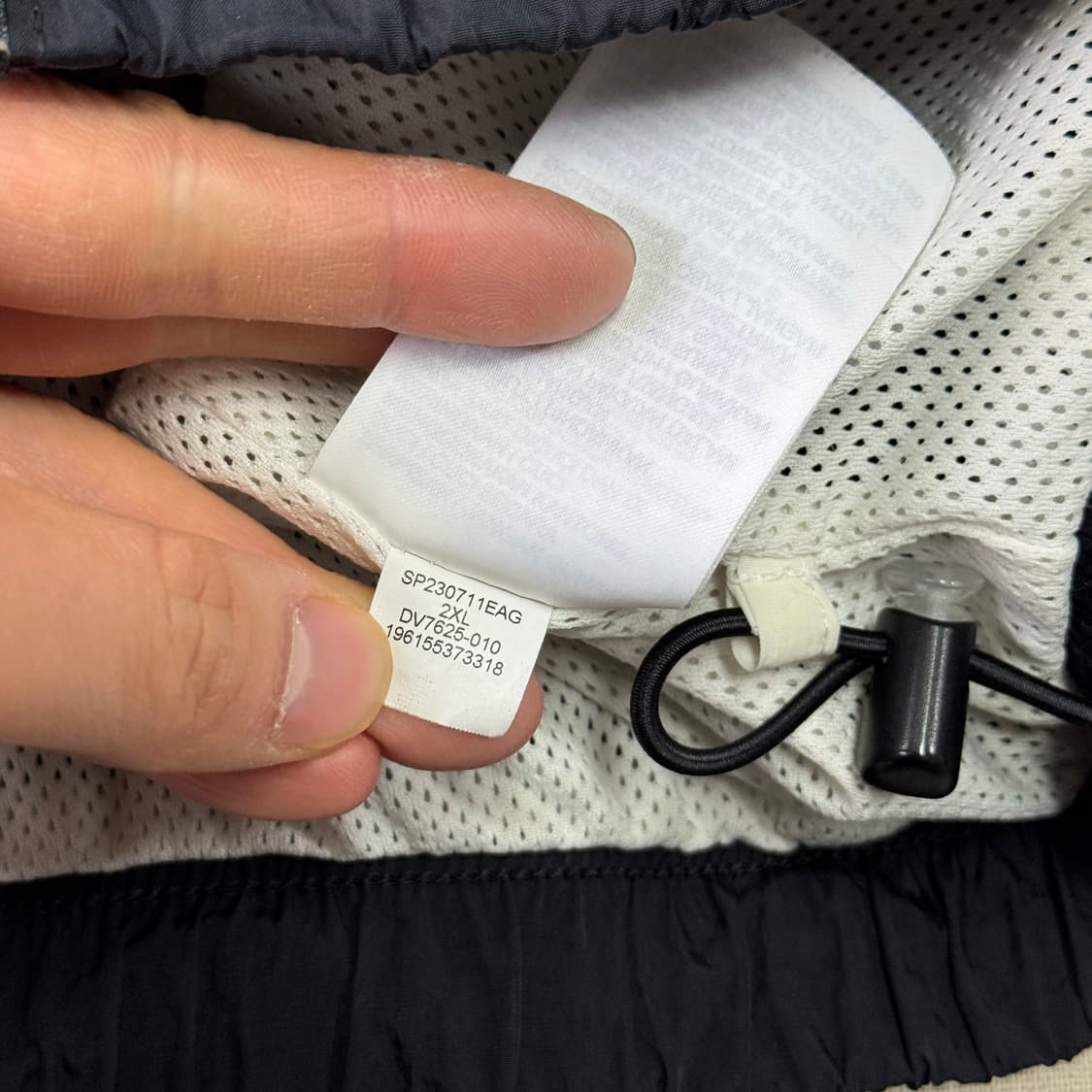 조던 투웨이 에센셜 웜업 바람막이 XXL 상품이미지8