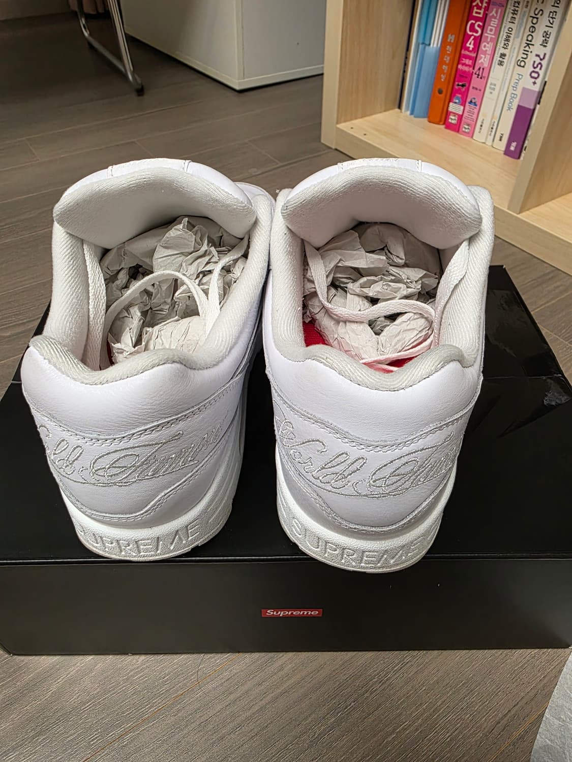 나이키 에어맥스 1 x 슈프림 흰색 280mm 상품이미지2