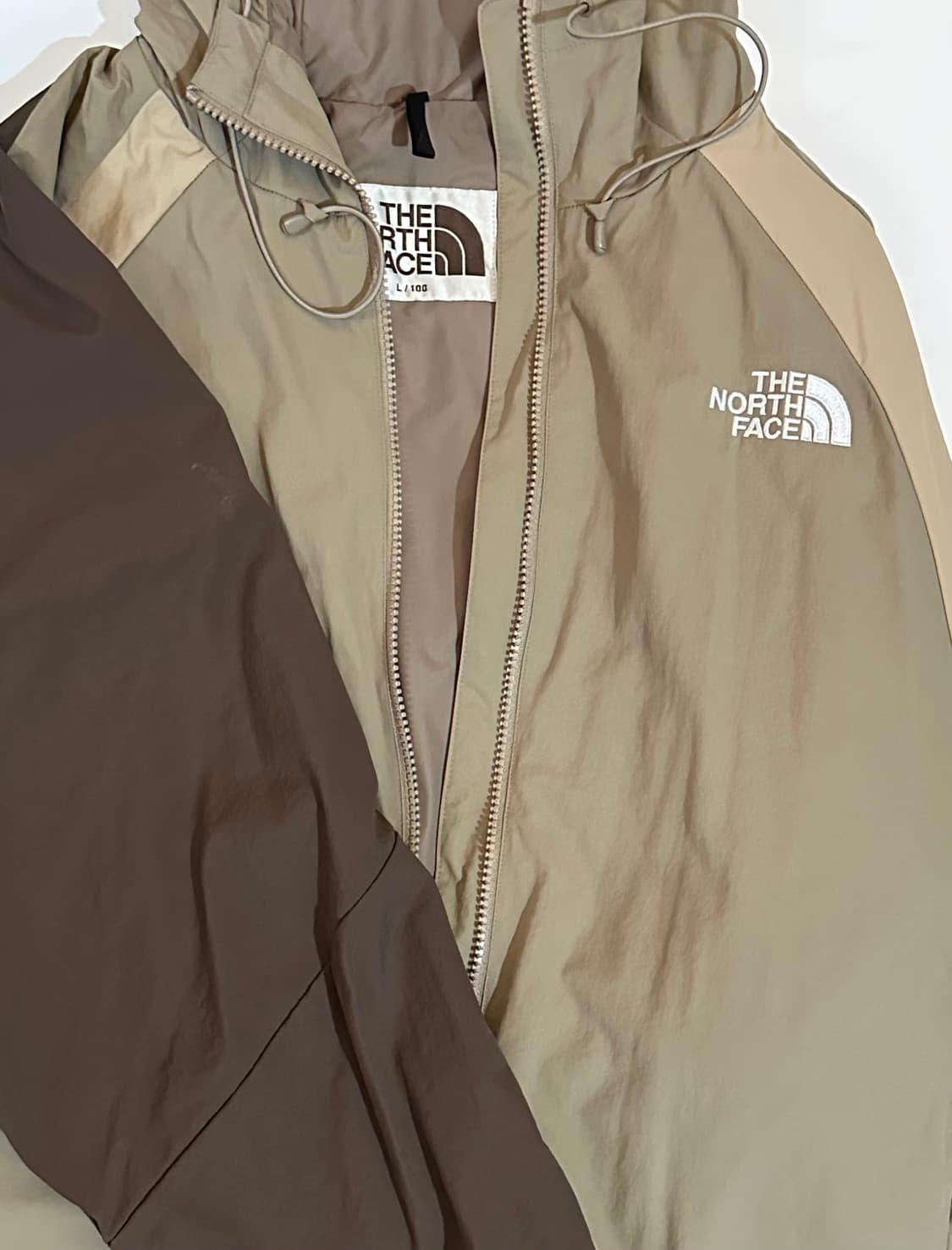 노스페이스 밴든 자켓 베이지 브라운  상품이미지4