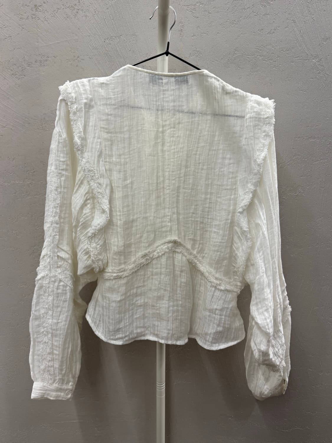 IRO 이로 camer 22s 화이트 블라우스 36 상품이미지8