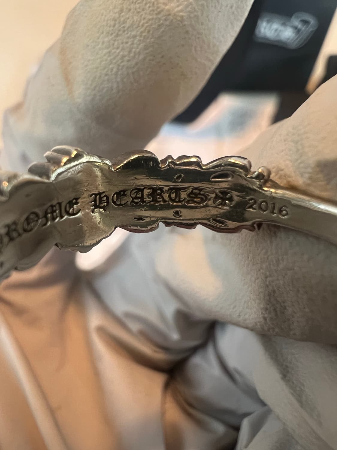 [us9.5] 크롬하츠 베이비더블플로랄링 상품이미지6