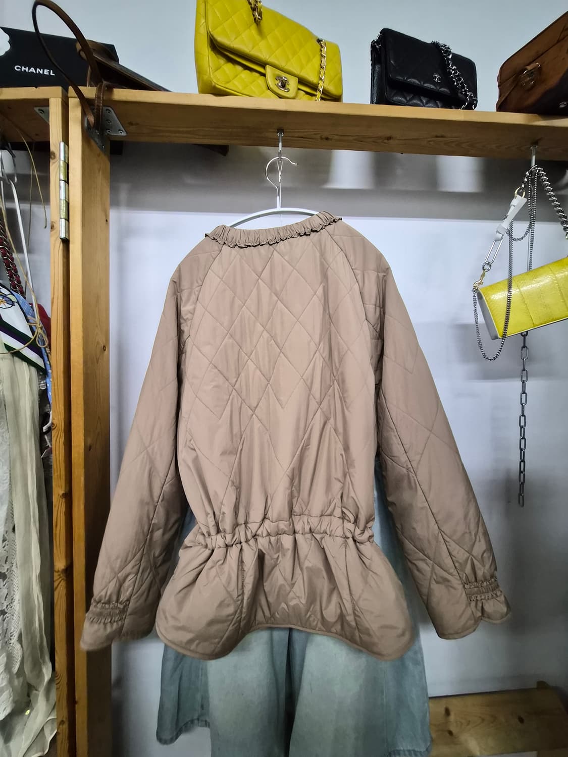 안지크 퀼팅 집업점퍼 상품이미지6