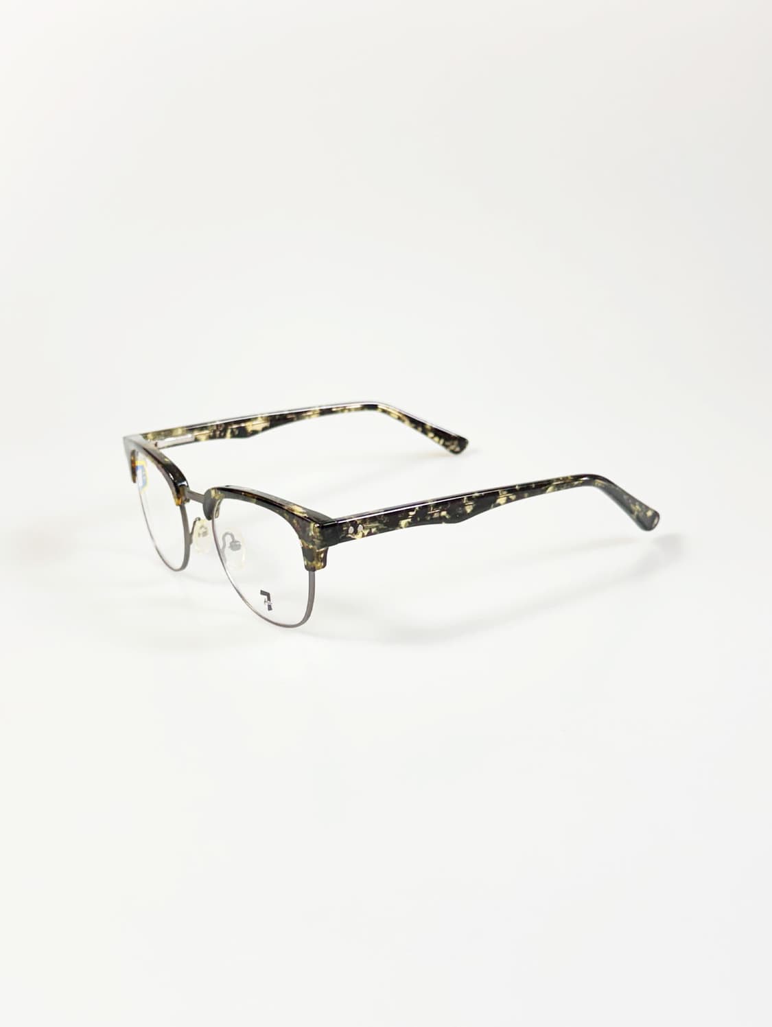 7kam 하금테 스퀘어 메탈 프레임 빈티지 안경 상품이미지3