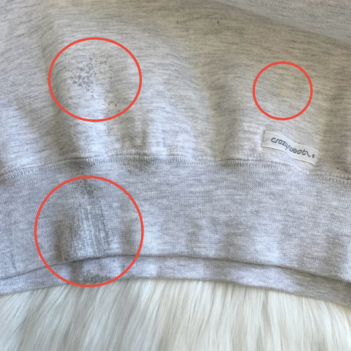 크레이지셔츠 기모 스웨트셔츠 맨투맨 1836 상품이미지10