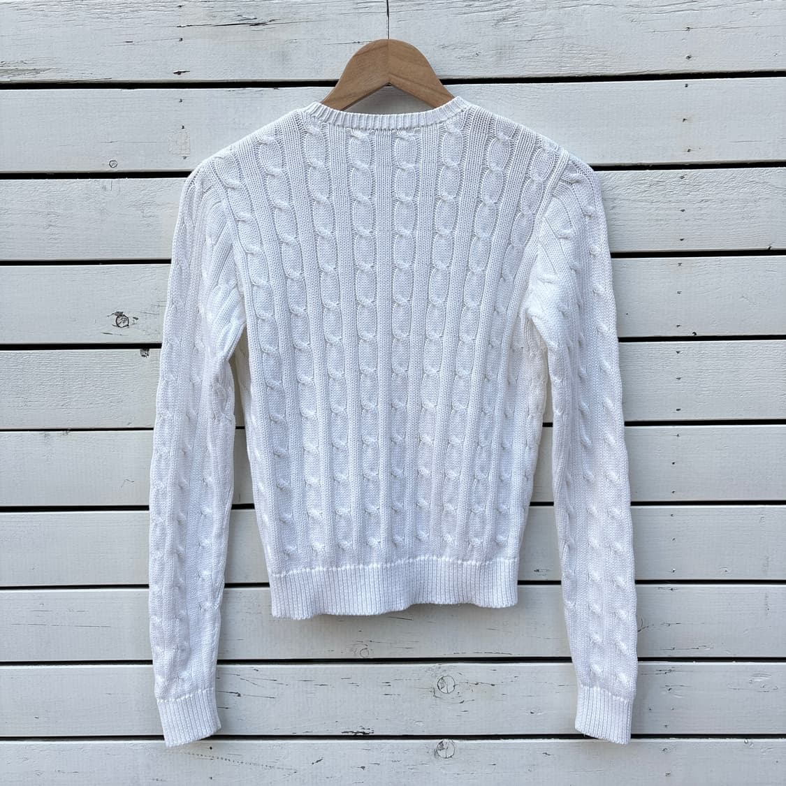 Polo 폴로 케이블 꽈배기 니트 가디건 상품이미지2