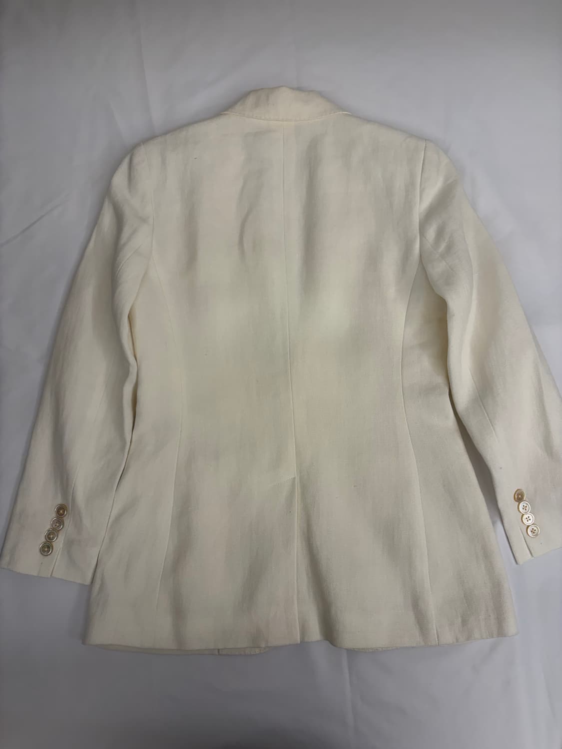 [0] 폴로 랄프로렌 화이트 린넨 블레이저 자켓 상품이미지4