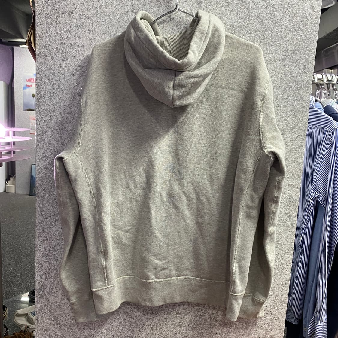 폴로랄프로렌 포니로고 기모 그레이 후드집업 B3968  상품이미지5