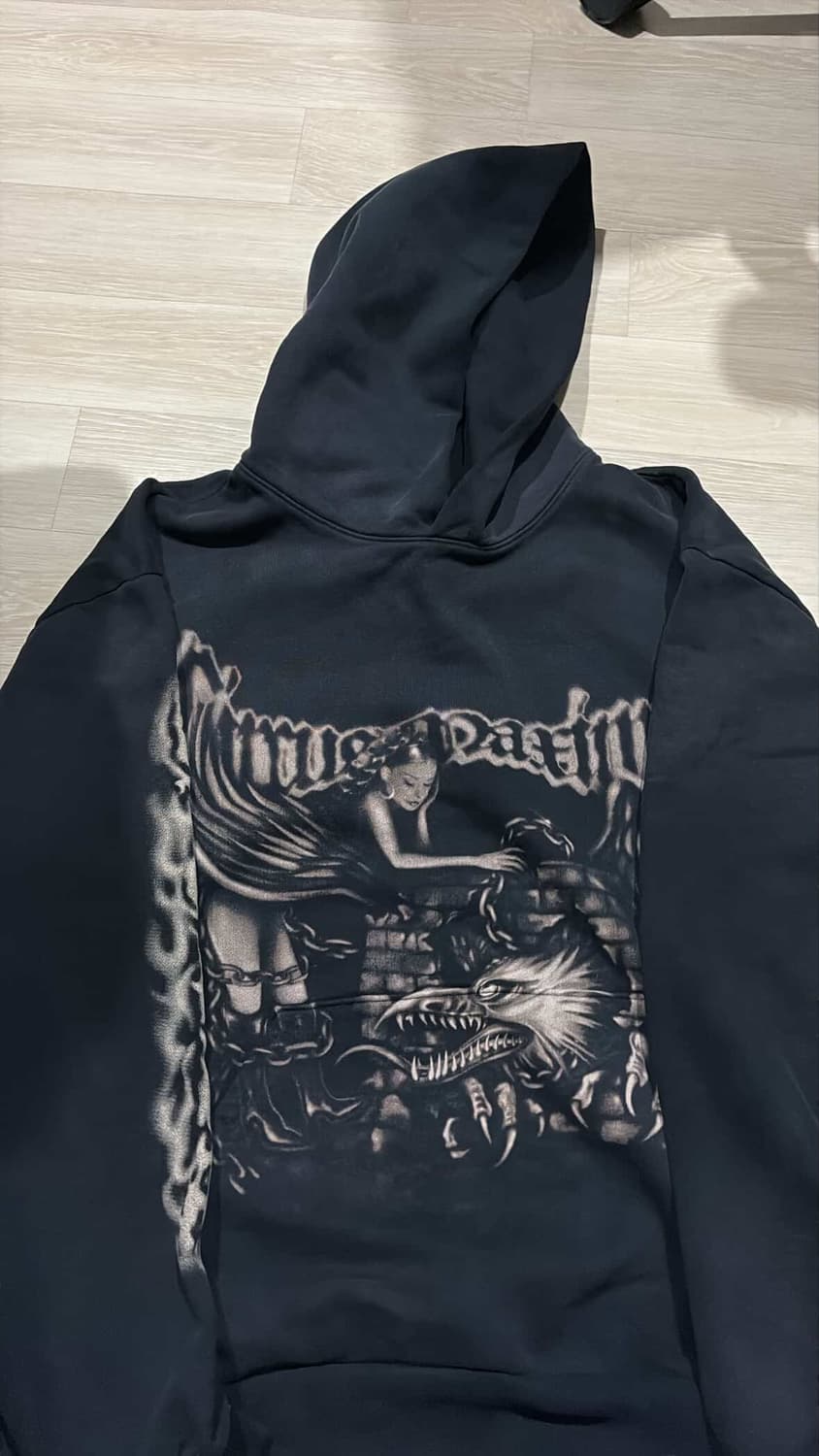 트레비스 스캇 내한 머천 후디 상품이미지1