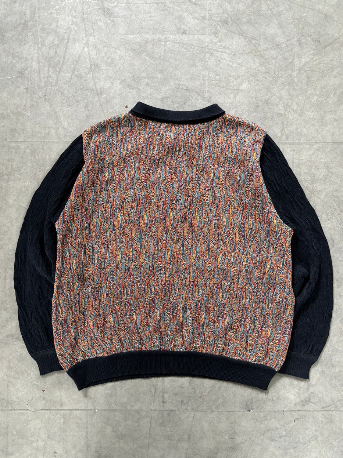 Coogi 쿠지 3D 케이블 카라 니트 상품이미지5