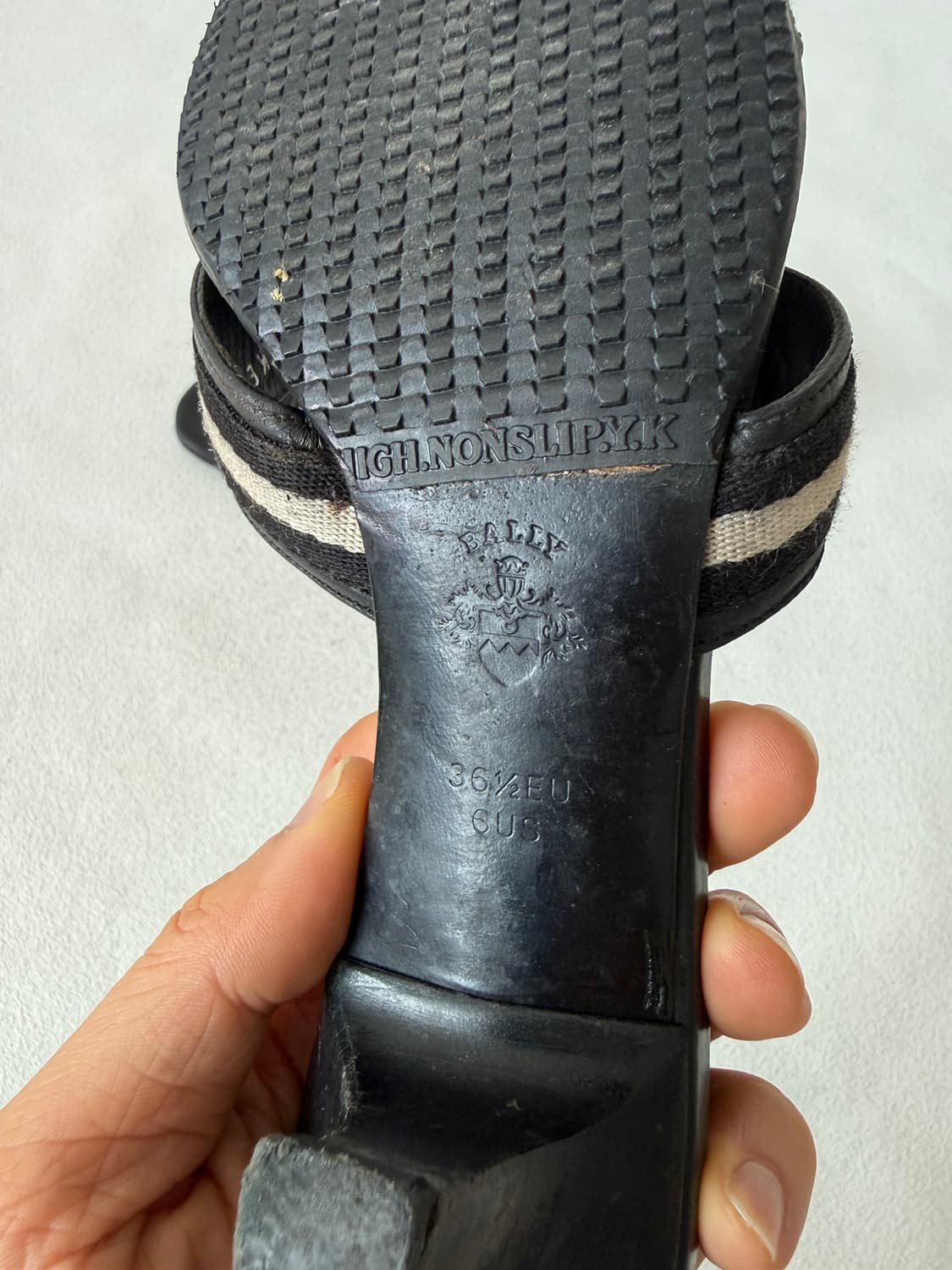 [EU36.5]발리(BALLY) 뮬(ITALY) 상품이미지8