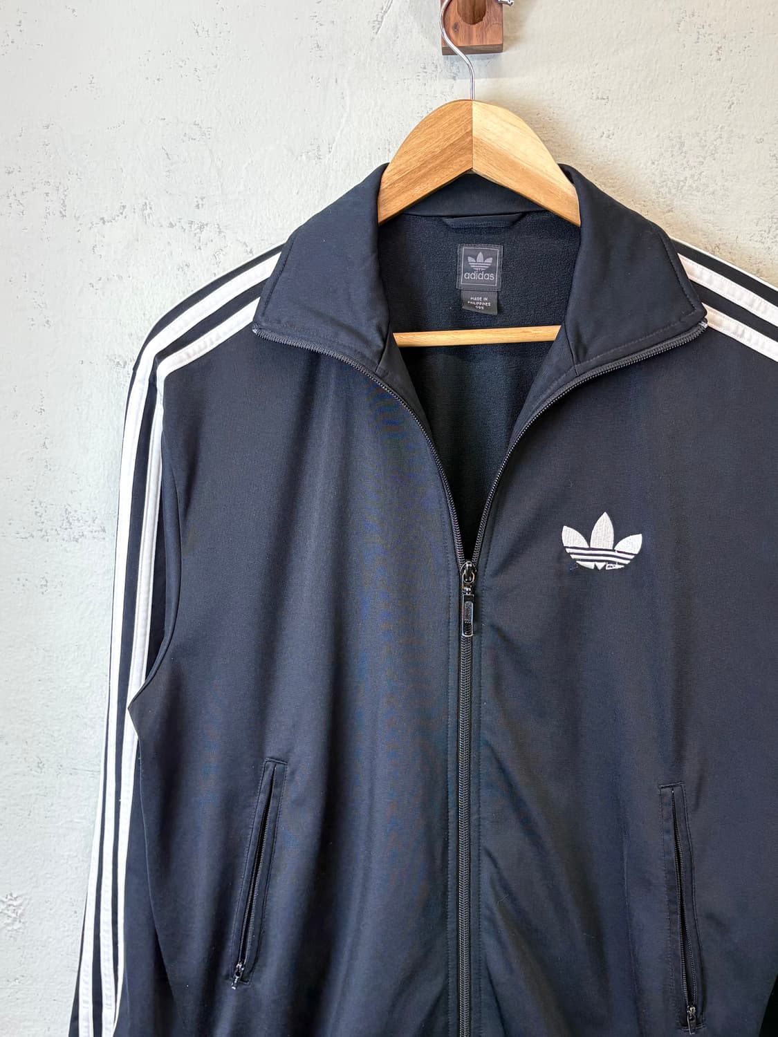 아디다스 구형 파이어버드 블랙 트랙탑 져지 상품이미지5