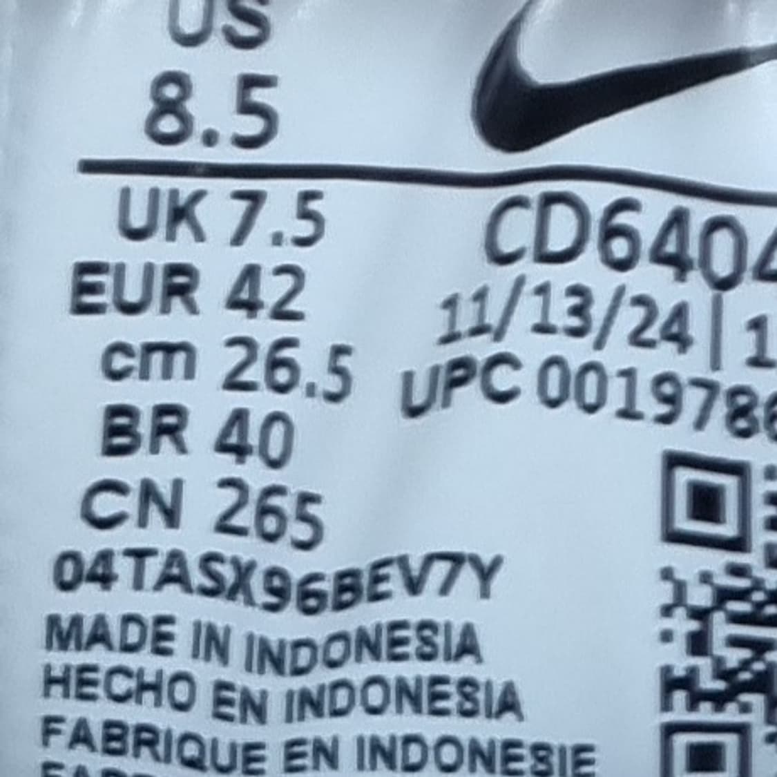 나이키 P-6000 블루 남성운동화 265 상품이미지6