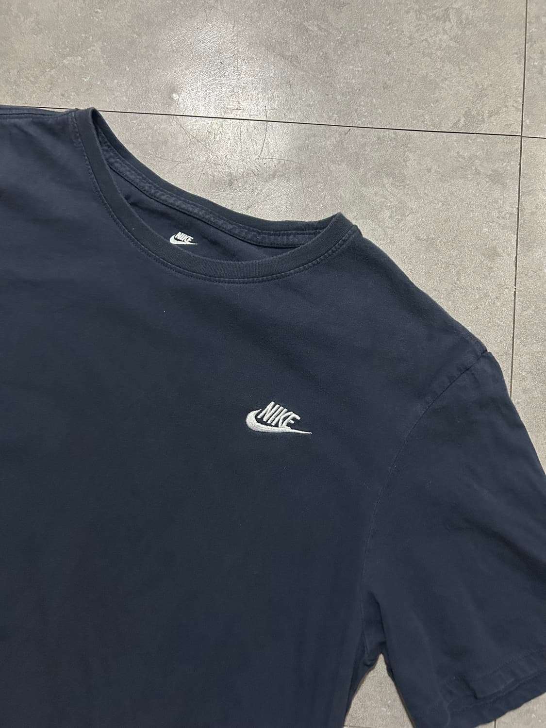 나이키 블랙컬러 빈티지 코튼 숏슬리브 티셔츠 100size   상품이미지2