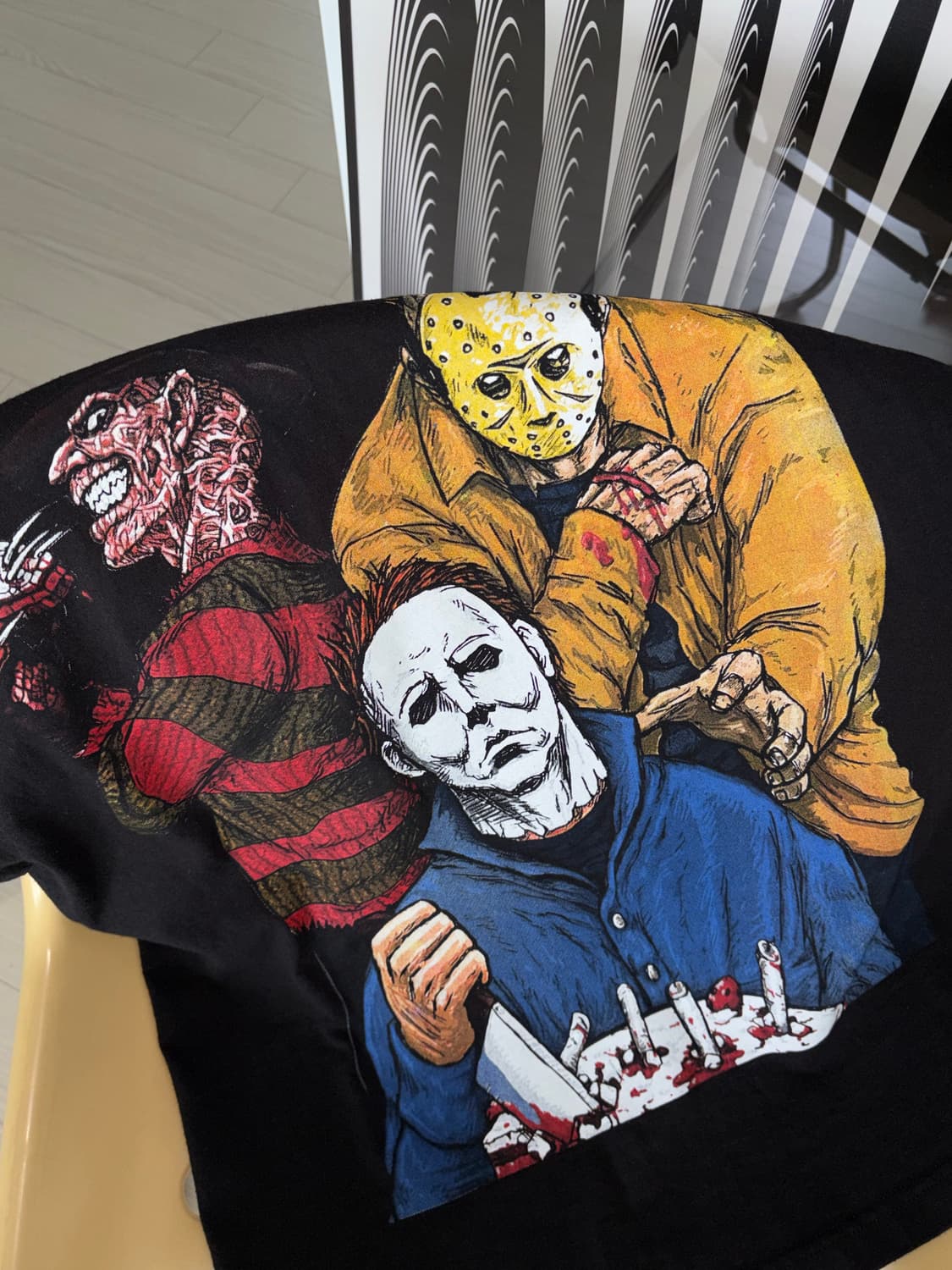 00s 아메리칸 빈티지 나이트메어 3인방 티셔츠 M (97) 상품이미지5