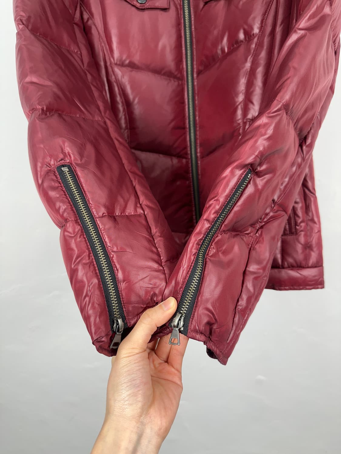 A.V.V Homme dark burgundy padded jacket 상품이미지5
