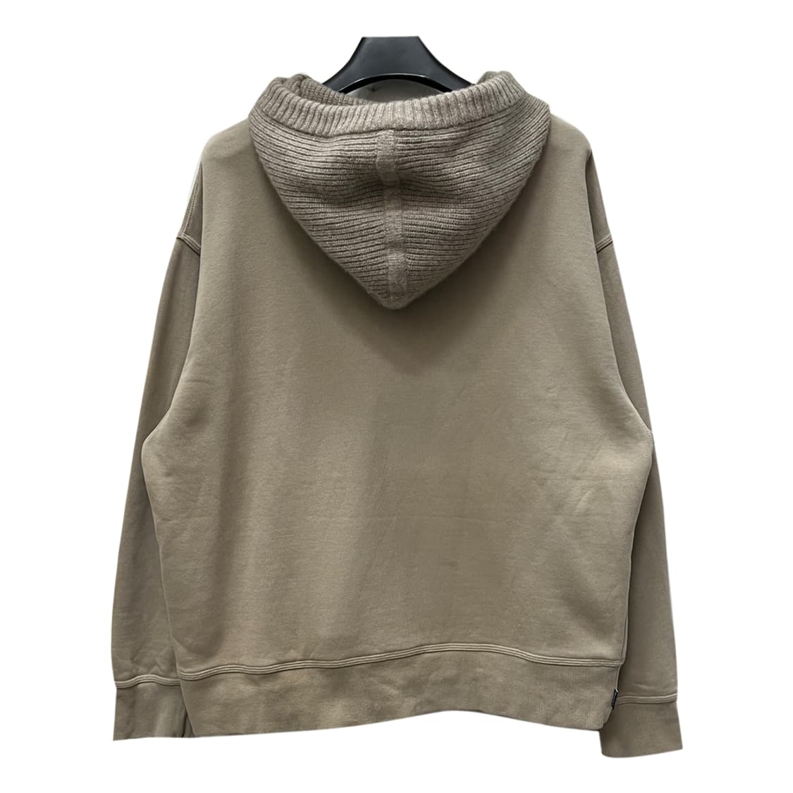 커버낫 오버핏 니트 후드 맨투맨 L 상품이미지2