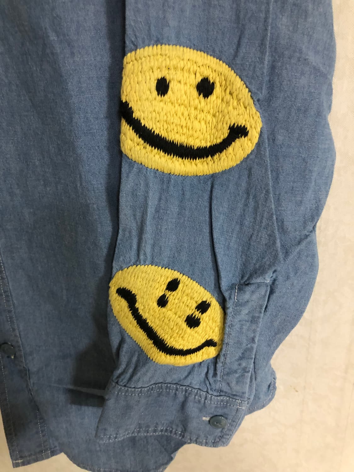 캐피탈 스마일 샴브레이 셔츠 상품이미지4