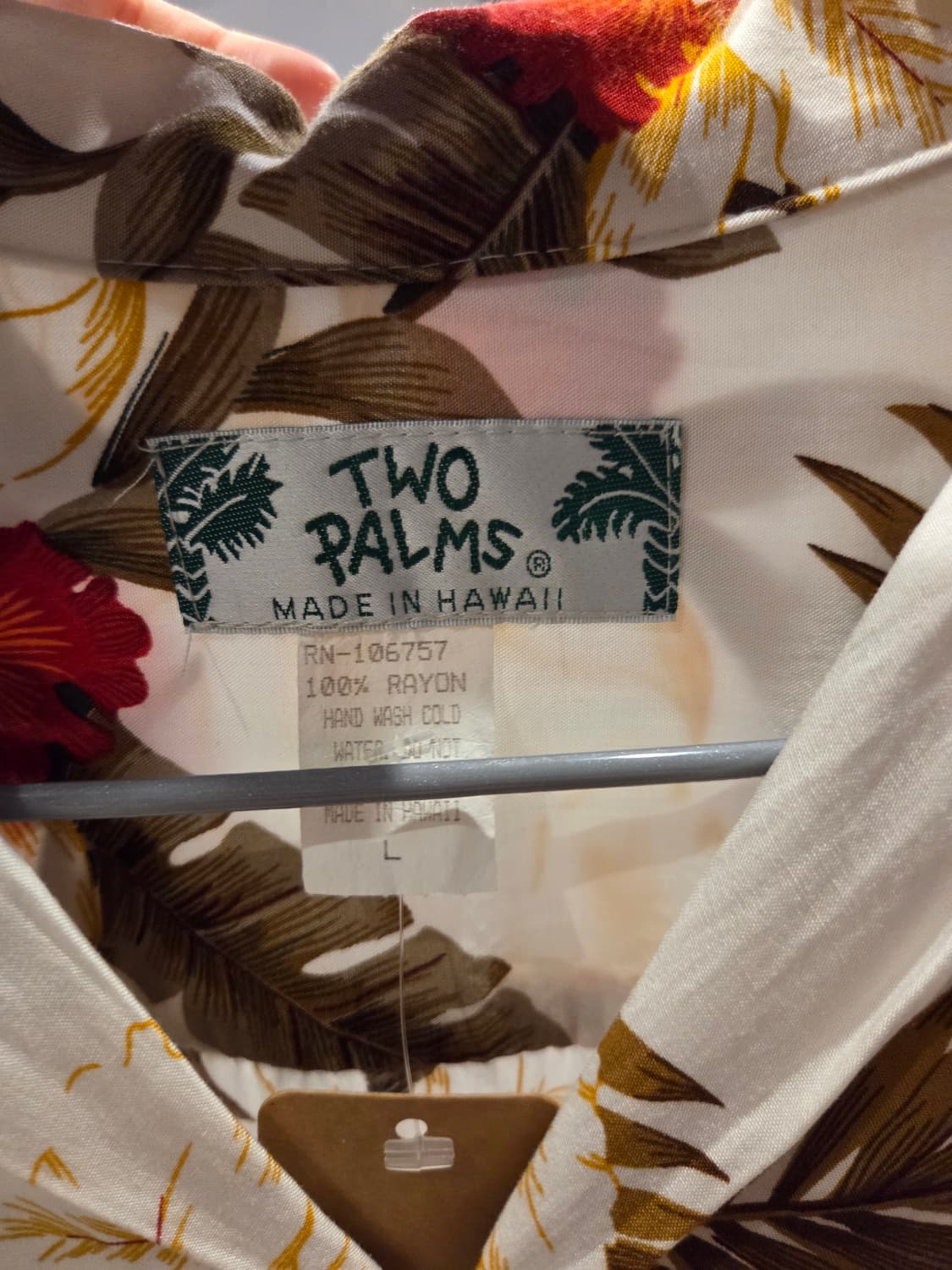 하와이안 셔츠. 상태최상. Made in hawaii 상품이미지3