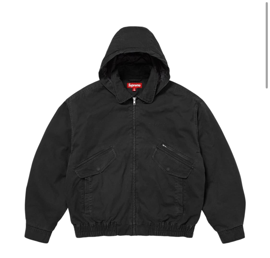 슈프림 후드 유틸리티 자켓 블랙 - 25FW 상품이미지1