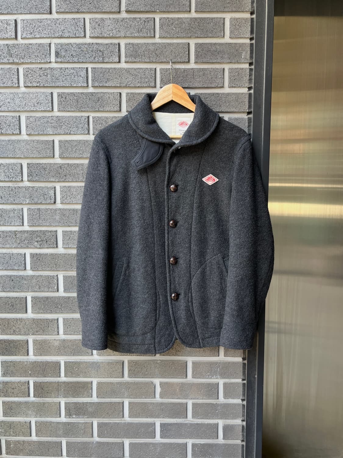 Danton 단톤 울 코트 다크그레이 40 상품이미지1