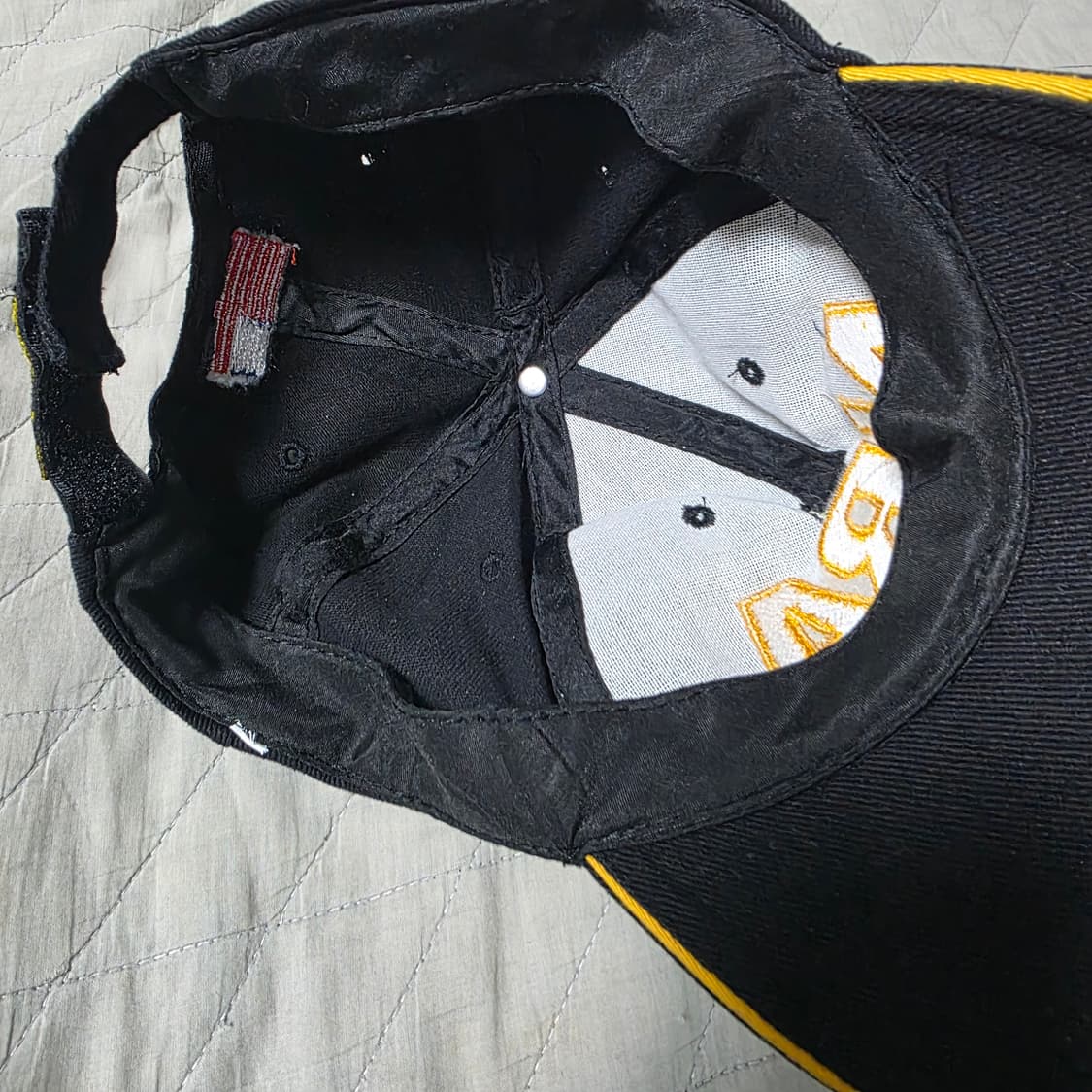 [OS] 빈티지 NRA 로고 블랙 6패널 캡 상품이미지4