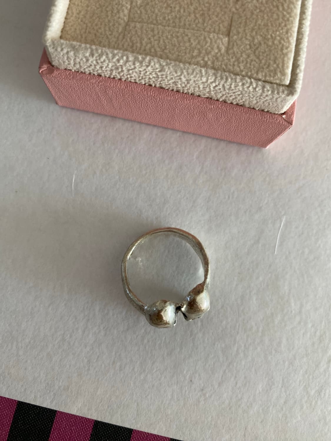 더블 해골 반지 상품이미지3