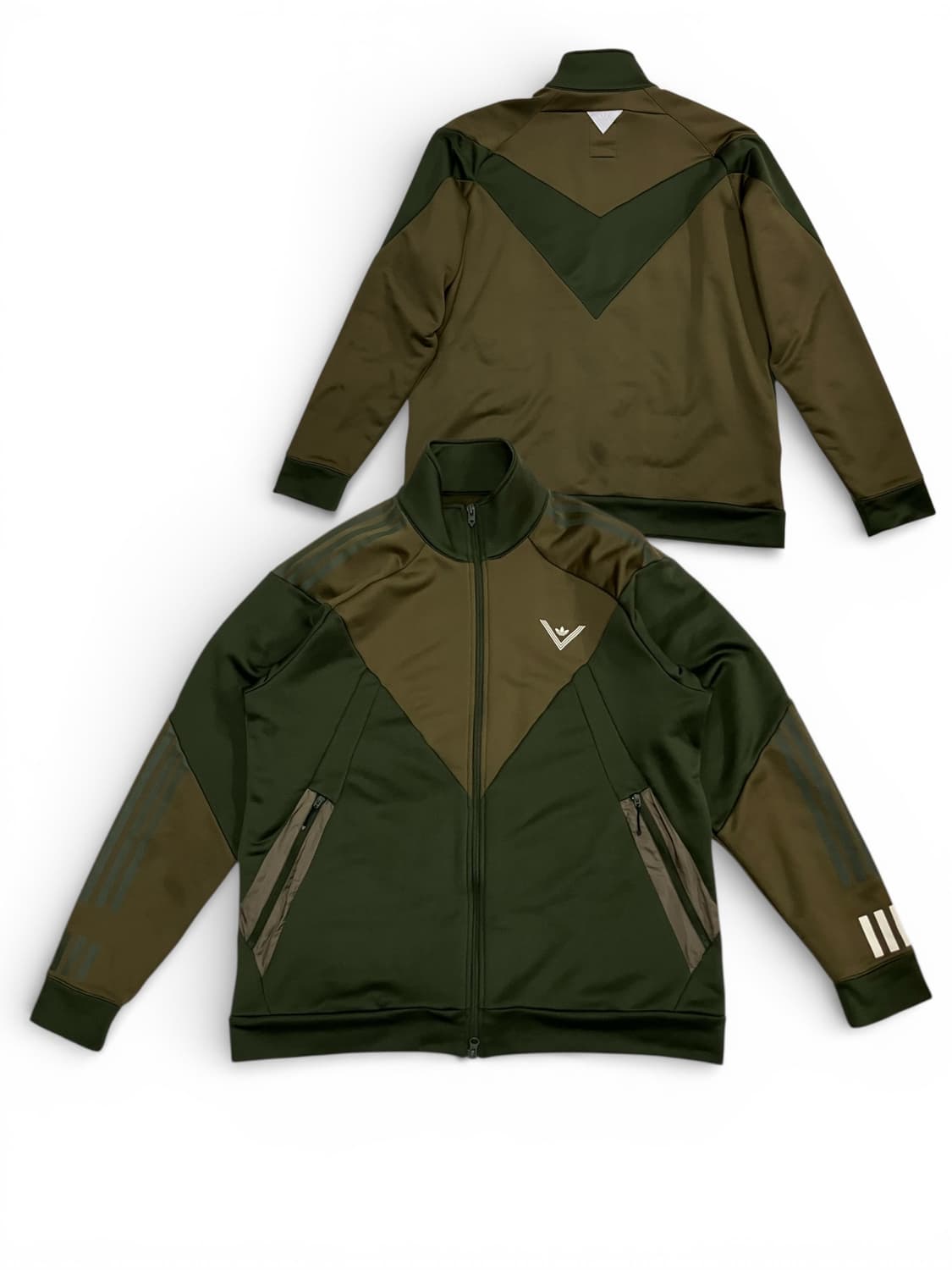 아디다스 트랙탑 자켓 카키 저지 105 상품이미지1