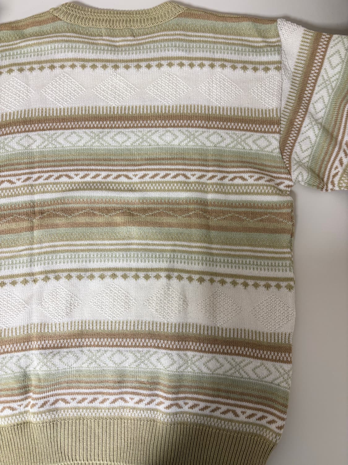 일본 빈티지 패턴 니트 상품이미지2