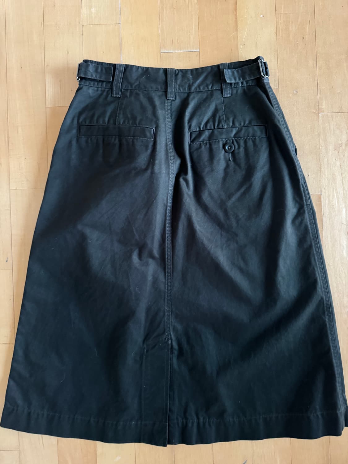 MHL 카키브라운 스커트 상품이미지6