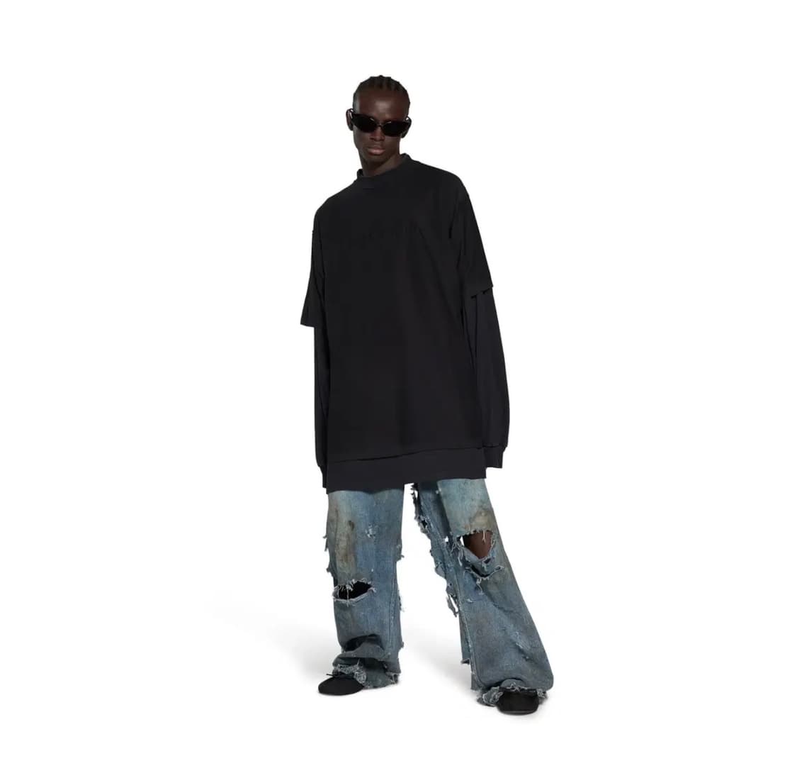 발렌시아가 트롱프뢰유 롱슬리브 상품이미지1