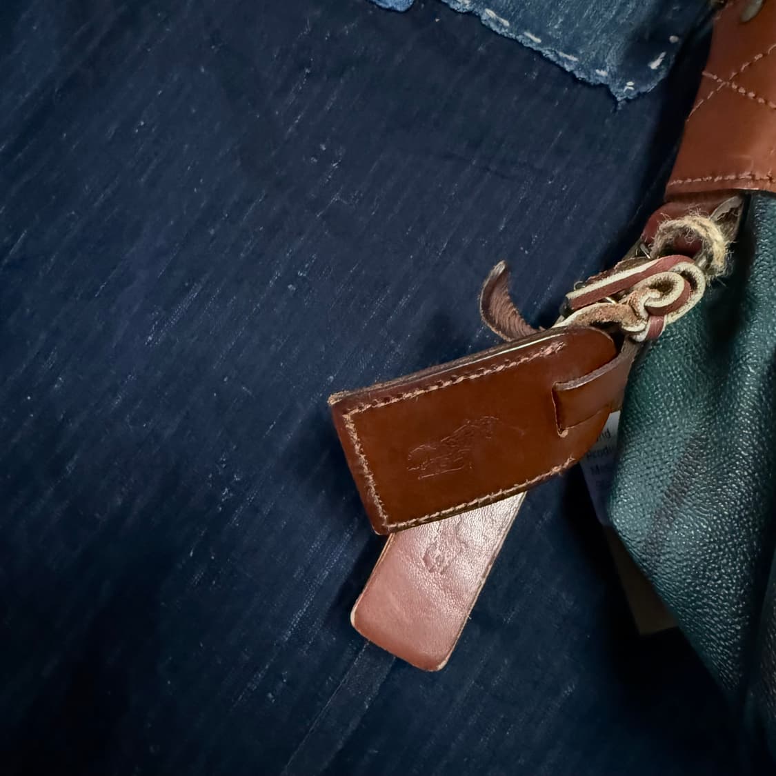 폴로 랄프로렌 블랙와치 메신저백 상품이미지4