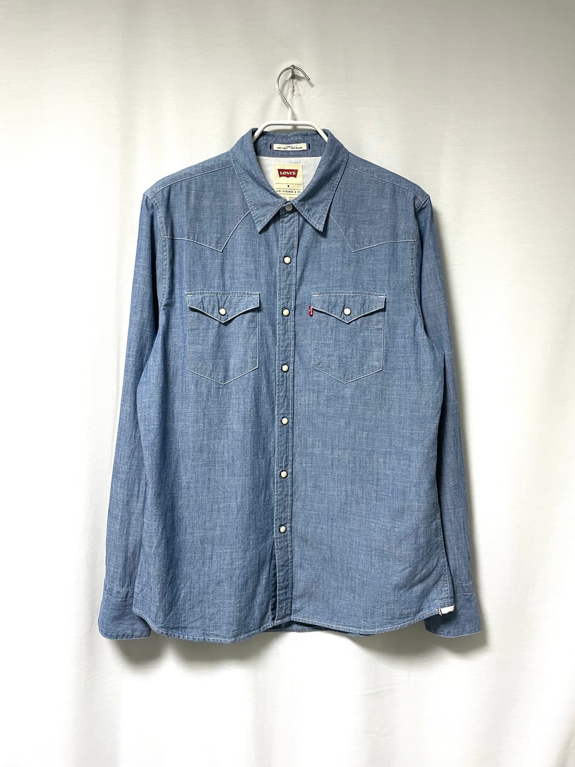 리바이스 남성 웨스턴 샴브레이 셔츠 M, 95 상품이미지1