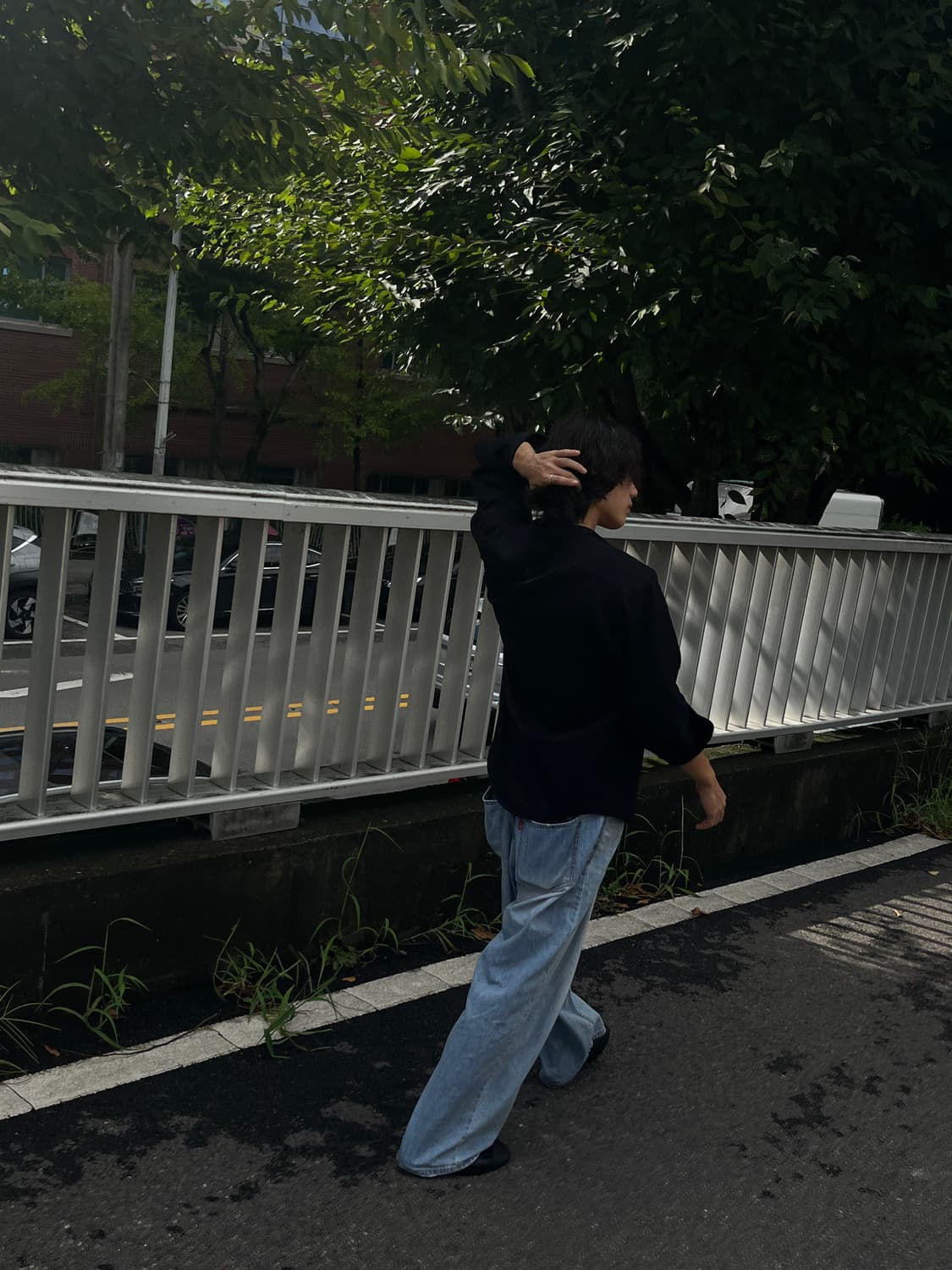 앵글런 데님 팬츠 상품이미지4