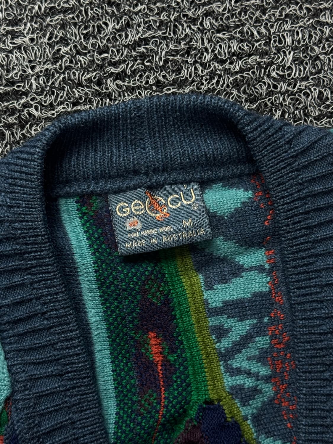 GAECU 오스트레일리아 오리지날 케이블 패턴 가디건 1381 상품이미지3