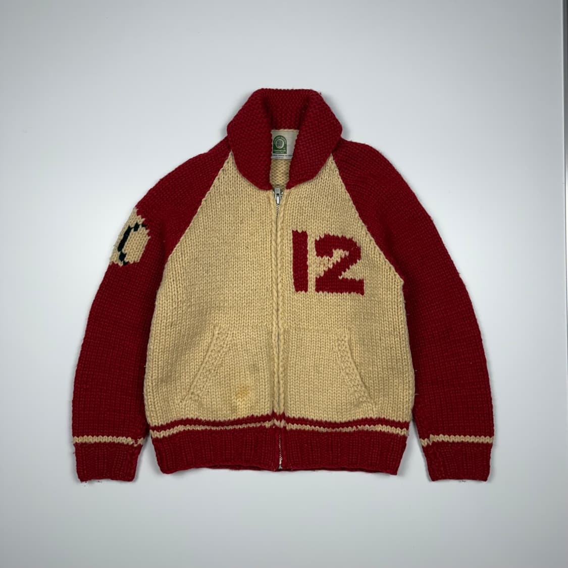 (95) 캐나다 빈티지 베이스볼 코위찬 가디건 상품이미지2