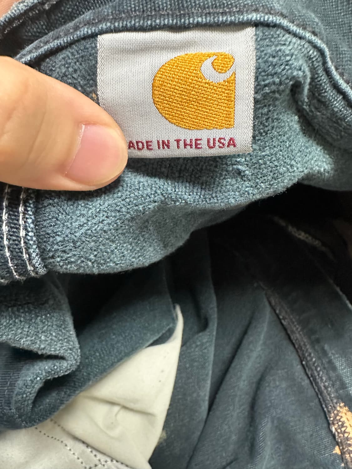 칼하트 90s USA 더블니 데님팬츠 상품이미지3