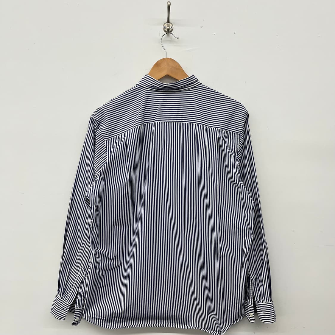 꼼데가르송 스트라이프 셔츠 블랙와펜 여L 상품이미지5