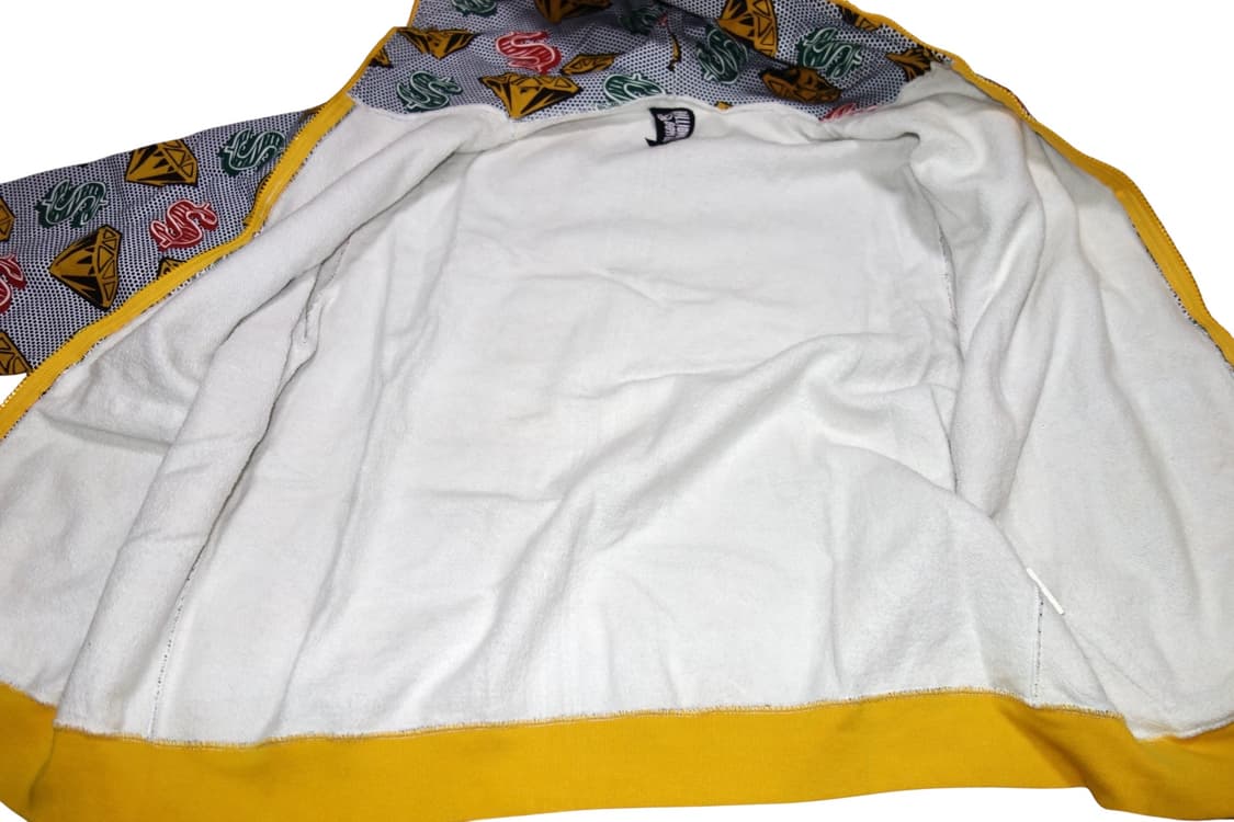 •빌리네어 보이즈 클럽 다이아몬드 앤 달러 풀집업 후드 상품이미지6