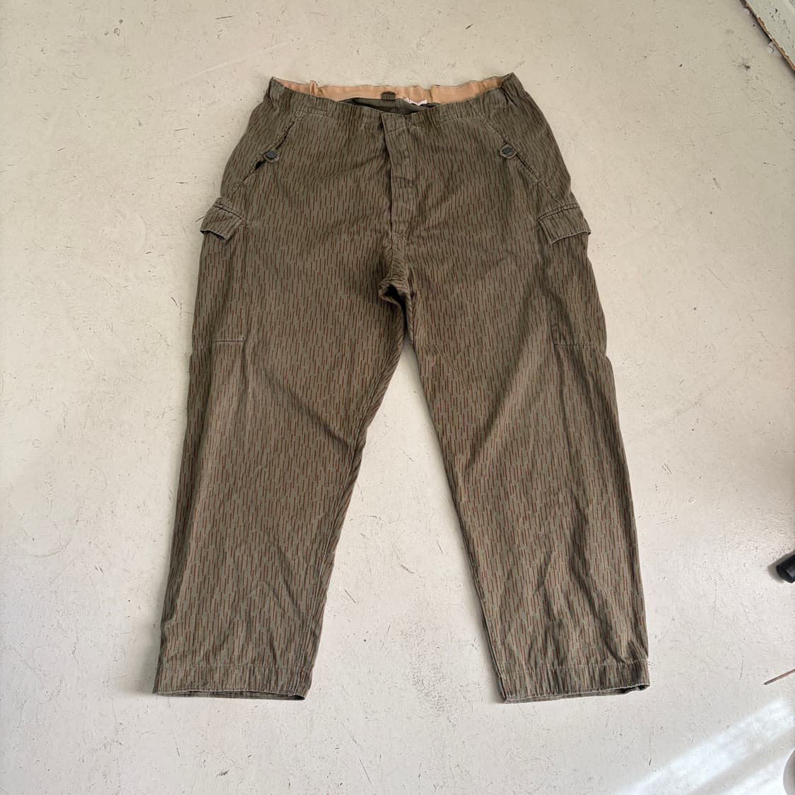 80s OG 동 독군 레인드롭 밀리터리 카모팬츠 37 상품이미지1