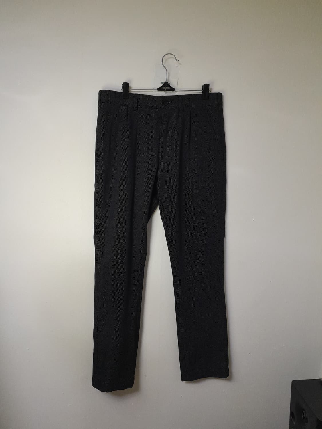 앤드뮐미스터 블랙 코튼팬츠 XS/30" 상품이미지1